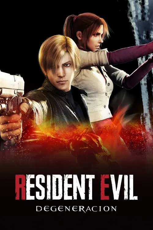 Póster de la película Resident Evil: Degeneración (2008)