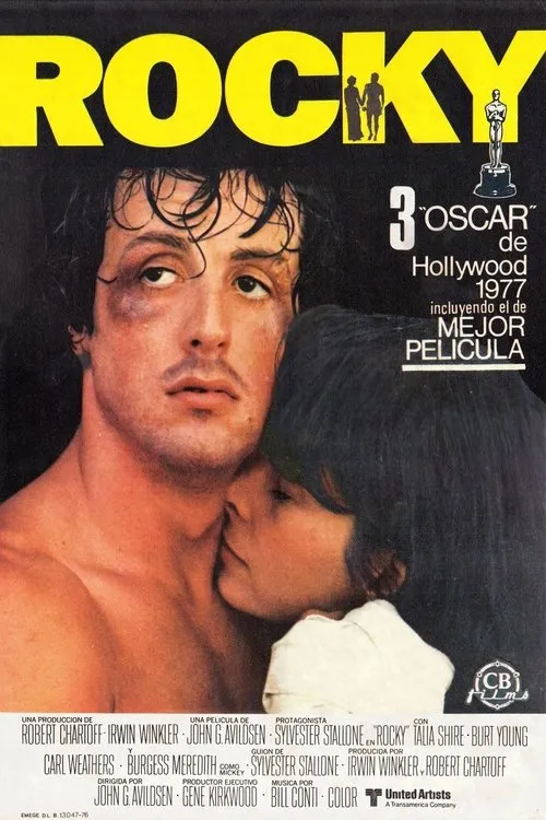 Póster de la película Rocky (1976)
