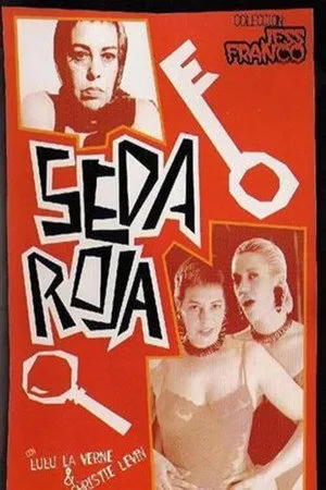 Póster oficial de la película Seda roja estrenada en 1999