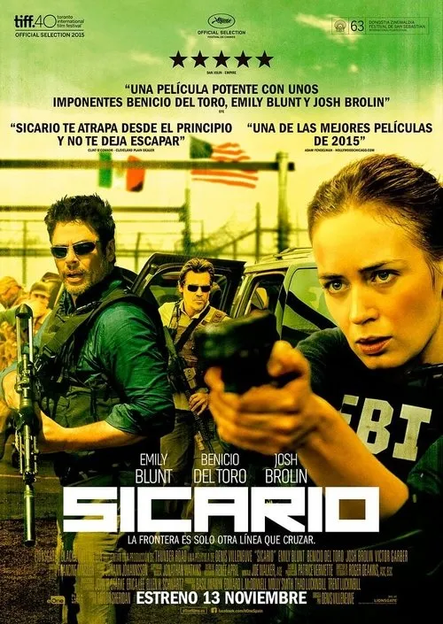 Póster de la película Sicario: Tierra de nadie (2015)