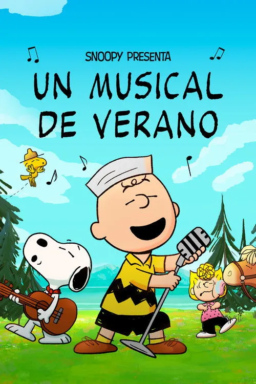 Póster de la película Snoopy presenta: Un musical de verano (2025)