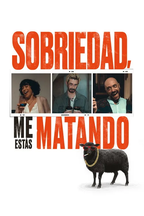 Póster de la película Sobriedad, me estás matando (2025)