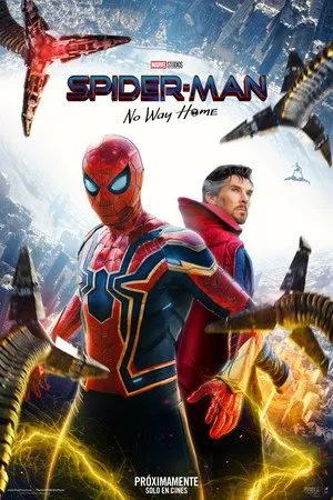 Póster oficial de la película Spider-Man: Sin Camino a Casa estrenada en 2021