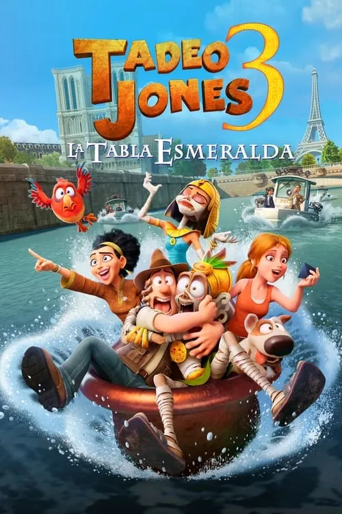 Póster de la película Tadeo Jones 3: La maldición de la momia (2022)