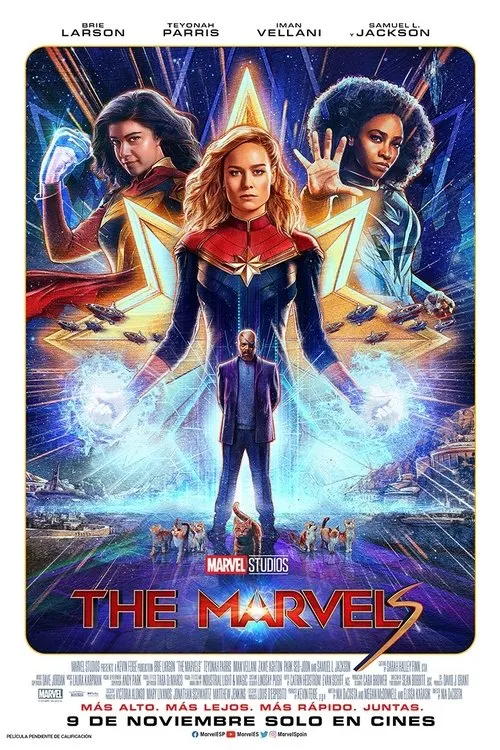 Póster de la película The Marvels (2023)