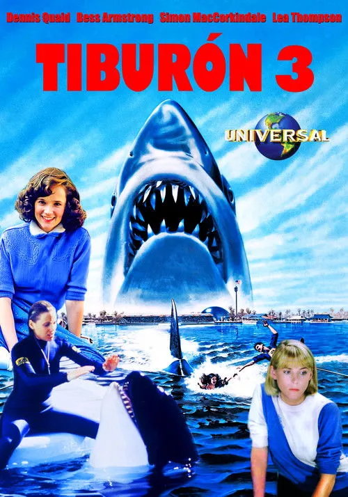 Póster de la película Tiburón 3 (1983)