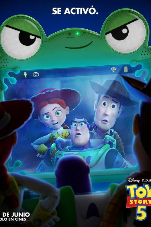 Póster oficial de la película Toy Story 5 estrenada en 2026