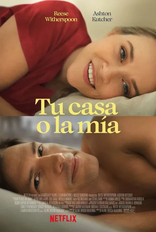 Póster oficial de la película Tu casa o la mía estrenada en 2023