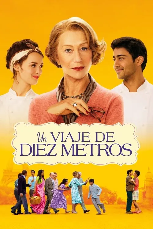Póster de la película Un viaje de diez metros (2014)