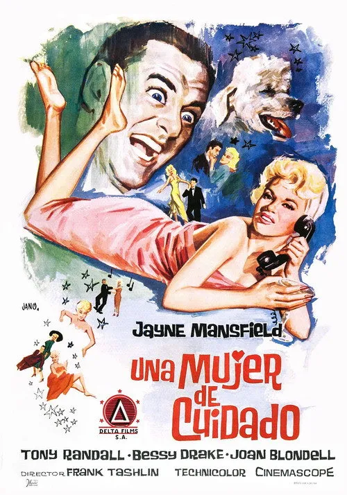 Póster de la película Una mujer de cuidado (1957)