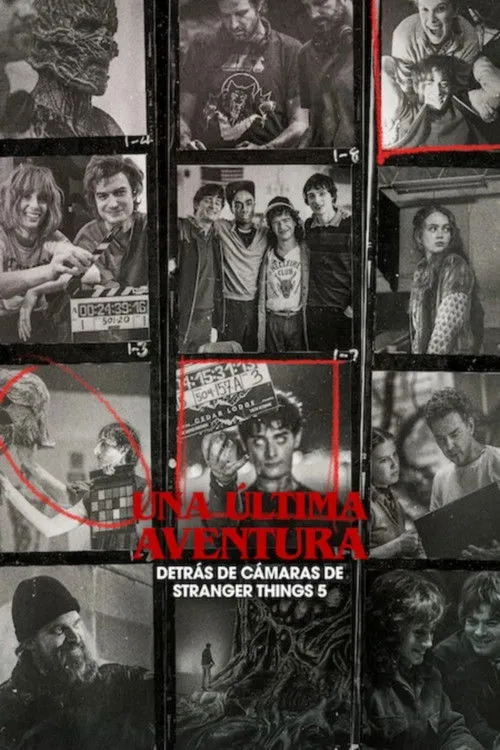 Póster de la película Una última aventura: Detrás de cámaras de Stranger Things 5 (2026)