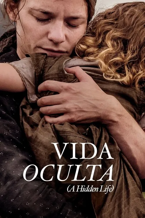 Póster oficial de la película Una vida oculta estrenada en 2019