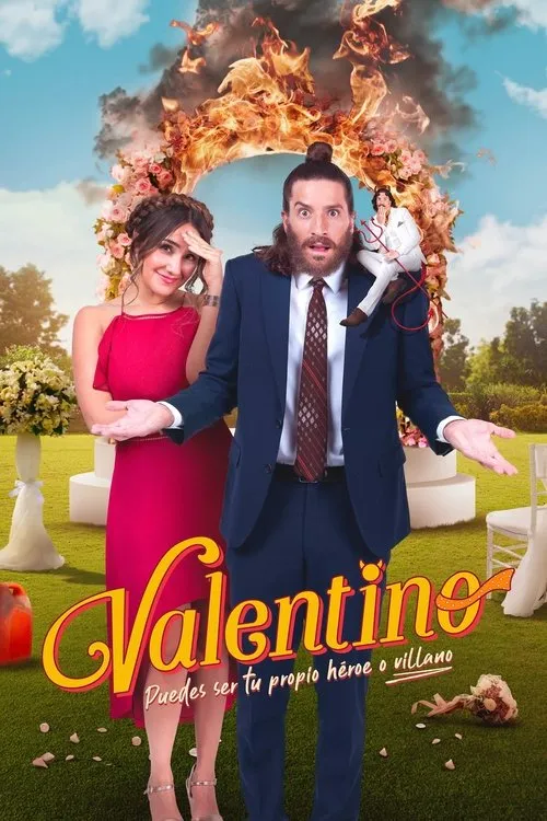 Póster de la película Valentino, puedes ser tu propio héroe o villano (2022)