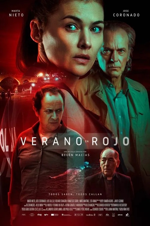 Póster de la película Verano en rojo (2023)