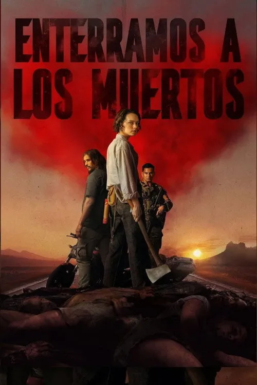 Póster oficial de la película We Bury the Dead estrenada en 2024
