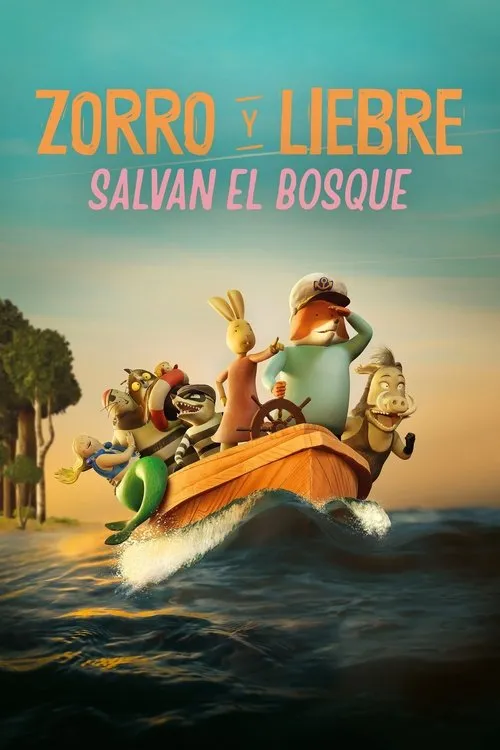 Póster de la película Zorro y Liebre salvan el bosque (2024)